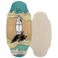 F2 Skim Board Wood Tide Surfbrett 99,06 x 24,13 x 5,08 cm Holz