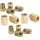 lede Bremsleitungs Fittings Set 12-teilig Messing 3/8 Zoll 24 Gewinde