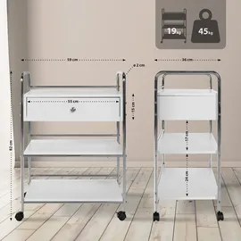 CLP Rollwagen PL912 weiß