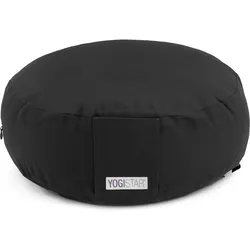 Meditationskissen Round Meditation Schwarz Bequem YOGISTAR schwarz No Size