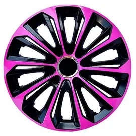 NRM Radzierblende EXTRA Strong schwarz/pink 14 Zoll 4er Set