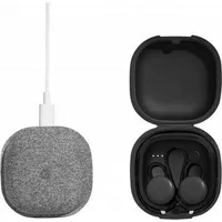 Google Pixel Buds Bluetooth-Kopfhörer mit Echtzeitübersetzung, Schwarz
