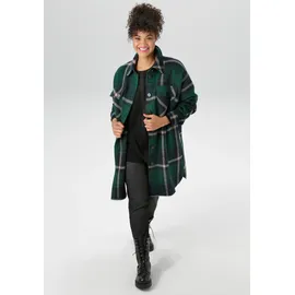 aniston plus Langjacke Karo Beige 44