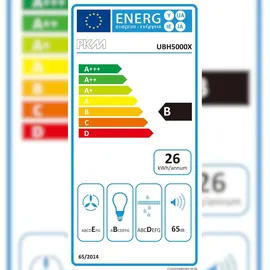 PKM UBH5000X Unterbauhaube 60 cm