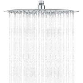 IBERGRIF Edelstahl Regendusche 30 cm Runde Kopfbrause (M20299)