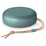 Bang & Olufsen Beosound A1 (3. Generation) Tragbarer wasserdichter Bluetooth-Lautsprecher mit 3 Mikrofonen, Cradle-to-Cradle-Zertifiziert - Eucalyptus Green