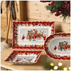 Villeroy & Boch Toy's Fantasy Schale oval groß, Santa und Kinder