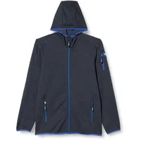 CMP Hooded Knit Tech fleece, b.blue-light blue 98