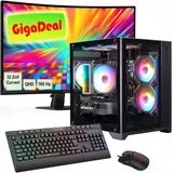 Hyrican GigaDeal Gaming-PC Infinity Mini BK 2023 32" LED AMD Ryzen 5 7500F 4,0 GHz 32 GB RAM 1 TB SSD GeForce RTX 5060 Windows 11