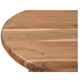 SIT Möbel Beistelltisch ACACIA Wave mit ausgeprägter Maserung, beige