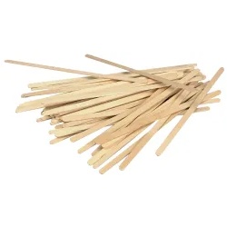 ABENA® Rührstäbchen, 14 cm, Holz 5598 , 1 Packung = 1000 Stück