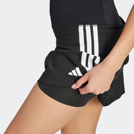 adidas Hosenrock Damen Gestreift Schwarz/Weiß S