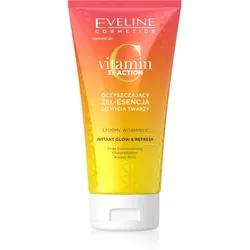 Eveline Cosmetics Vitamin C 3x Action Reinigungsgel mit AHA 150 ml