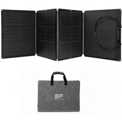 EcoFlow Solar Panel 0% MwSt §12 III UstG 110W faltbares Solarmodul mit Tragetasc...