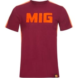 VR46 Riders Academy Andrea Migno T-Shirt, rot-braun, Größe S für Männer