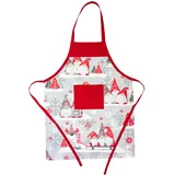 HOUSE ART LIFE Kinderschürze mit Tasche - Baumwoll Kochschürze für Jungen und Mädchen 5-10 Jahre, ideal zum Malen Kochen Backen Spielen, Geschenk für Kinder, Viele bunte Muster