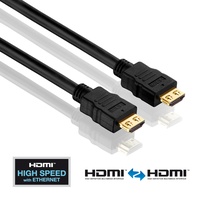 PureLink PureInstall Standard HDMI Kabel mit Ethernet schwarz 1m