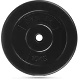 Gymtek® Hantelscheibe, 31 mm Gewichte, Gewichtsscheibe Hantelgewichte (10 kg)