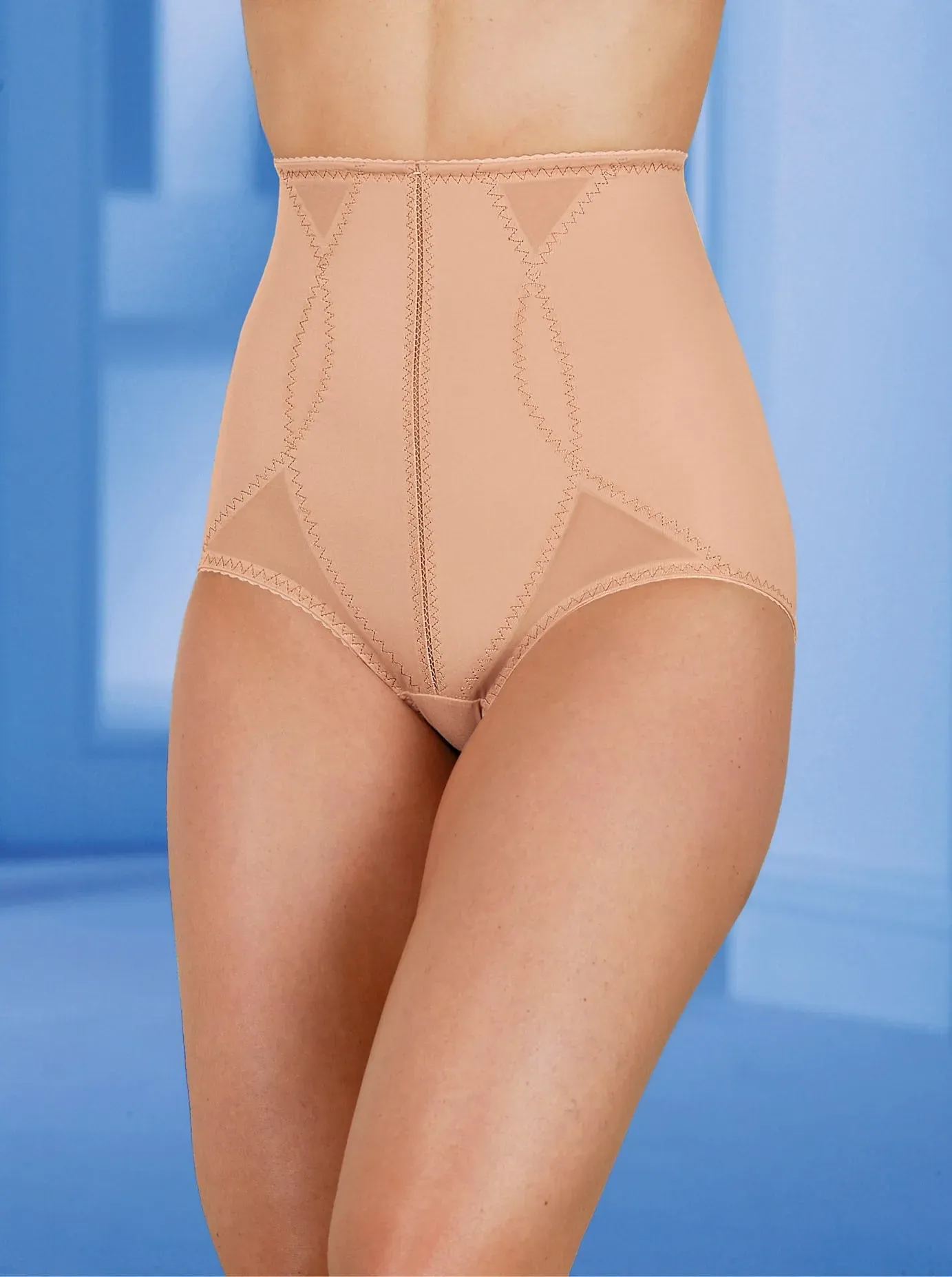 Miederhose SUSA, Damen, Gr. 90, 1 Stk., beige (elfenbein), 80% Polyamid, 20% Elasthan, Unterhosen