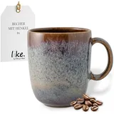 Villeroy & Boch like. by Villeroy & Boch Becher mit Henkel Lave beige Länge 12,1 x Breite 9 Höhe 10,6 cm