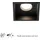 FARO HYDE SQ 1 Leuchtmittel quadratisch schwarz
