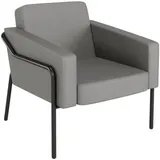 medso powered by paperflow Sessel MEDSO L Kunstleder 75,0 x 74,3 x 73,6 cm Grau/Schwarz