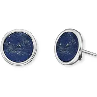 Engelsrufer Ohrstecker Powerful blau|silberfarben ERE-LP-ST