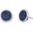 Engelsrufer Ohrstecker Powerful blau|silberfarben ERE-LP-ST