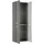 Pelipal Serie 4005 Hochschrank 60 x 168 x 33 cm Steingrau Hochglanz/Quarzgrau Hochglanz Select Glas, Holz, MDF, Spanplatte