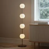 Umage Audrey Stehleuchte LED, Messing/Opalglas