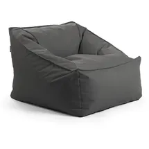 mokebo mokebo® Sitzsack, Schwarz, Textil, 75x60x95 cm, Oeko-Tex®, Gartenmöbel, Gartenstühle, Outdoor-Sitzsäcke