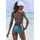 ELBSAND Bustier-Bikini Damen Petrol 34 Cup C/D