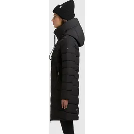 khujo Steppmantel "VARE", Damen, Gr. S (36), schwarz, Steppware, Obermaterial: 100% Polyester. Futter: 100% Nylon. Wattierung: 100% Polyester, unifarben, elastischer Bund, Mäntel Steppmantel, aus Steppware, lockerer Sitz