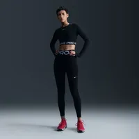Nike Pro Sculpt Tight Leggings Black/White S