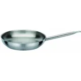 GSW Bratpfanne mit Edelstahlgriff - 28cm, Silber