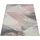 Paco Home Teppich Wohnzimmer Grau Weiß Rosa Pastell Dreieck Muster Vintage Design Kurzflor 160x230 cm