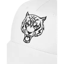 Plein Sport Baseball Cap Tiger weiß ONE SIZE