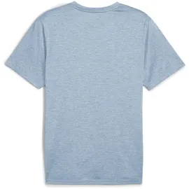 Puma TAD Essential Heather CAT Tee (CF Large Cat) Herren T-Shirt, blau - L