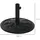 Outsunny Schirmständer 13 kg Kunststoff + Zement Ø 48 x 34 cm Schwarz