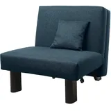 Max Winzer Schlafsessel, Dunkelblau, Textil, 85x85x100 cm, Goldenes M, Made in Germany, Wohnzimmer, Sessel, Schlafsessel