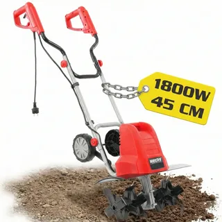 Hecht Elektro-Motorhacke 748, 1500W, 45 cm Arbeitsbreite, 22 cm Arbeitstiefe