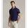 Ralph Lauren Polo Ralph Lauren für Herren. 710713130006 Maßgeschneidertes Slim Fit Poloshirt aus weicher navyfarbener Baumwolle (L), Lässig, Kurzarm, Mar