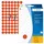Herma 2232 Haftetiketten rot, Ø 13mm 2464 Stück,