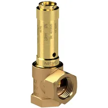 Riegler Eck-Sicherheitsventil, Flüssigkeiten, G 3/4, Ansprechdruck 1 bar