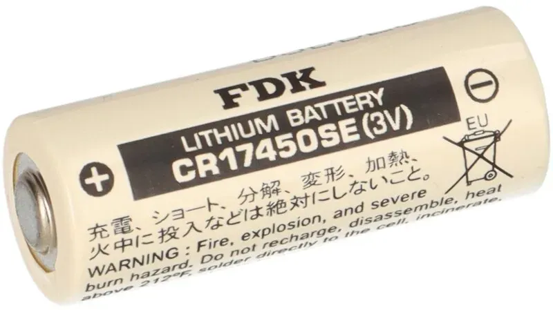 FDK Lithium 3V Batterie CR 17450SE A - Zelle Temperaturbereich -40 - +85°C