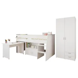 58 aufm Kessel KINDERZIMMER SET Parisot Reverse 2-tlg. Holzdekor Weiß