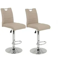 Barhocker-Set Miranda Cappuccino