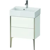 Duravit XViu Waschtisch-Unterschrank XV44580B118 58,4x38,4x49,3cm, 2 Auszüge, champagner matt,