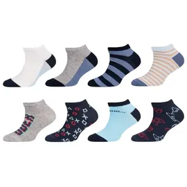 CAMANO Sneakersocken 8er Pack captain's blue 27-30