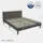 home collective Polsterbett 160 x 200 cm Grau